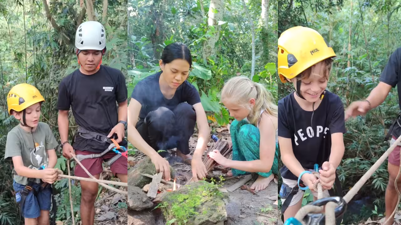 outdoor learning at open flow