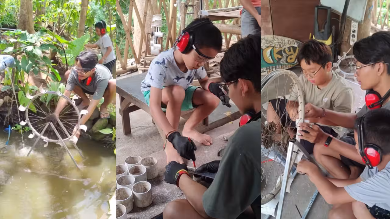 build water turbin